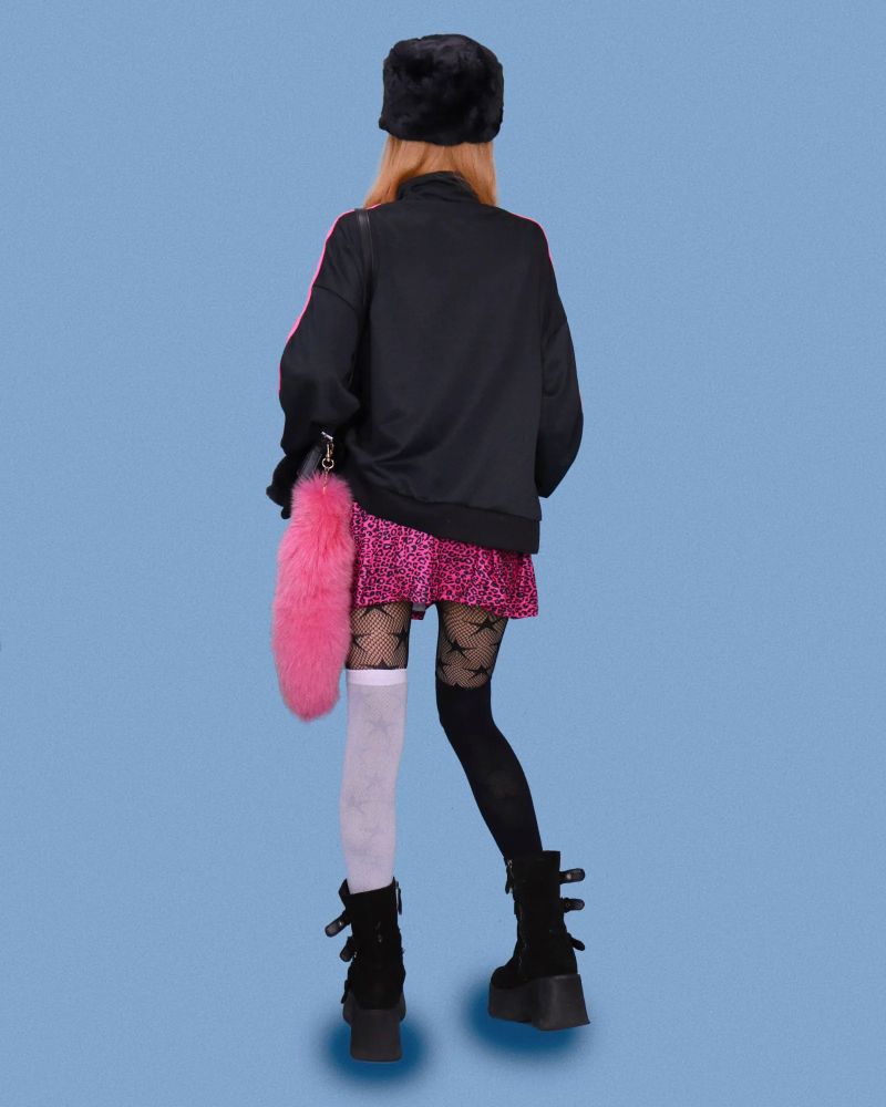 pinkie track jersey zip-up (3color)