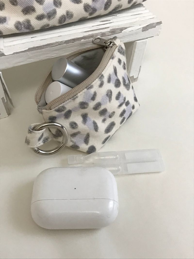 Keyring Pouch - Baby Milky Cow