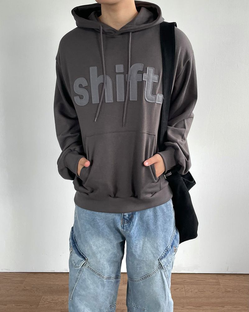 IDF（アイディーエフ）の「Shift patch embroidery hoodie（Tops）」