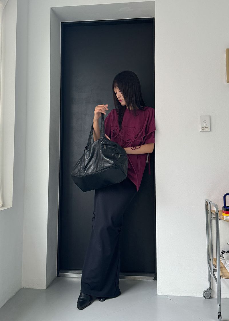 BLACK 2WAY SHOULDER BAG