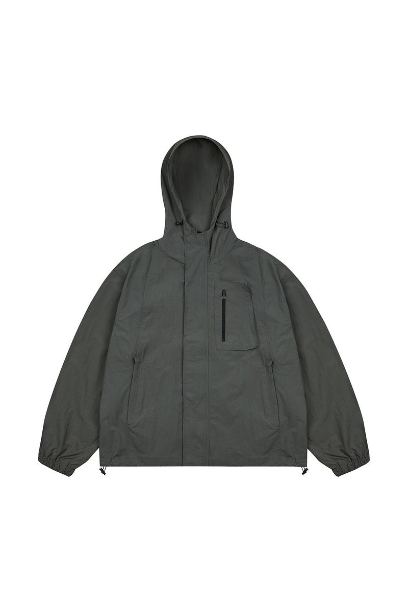 VENTIQUE Arc hood windbreaker