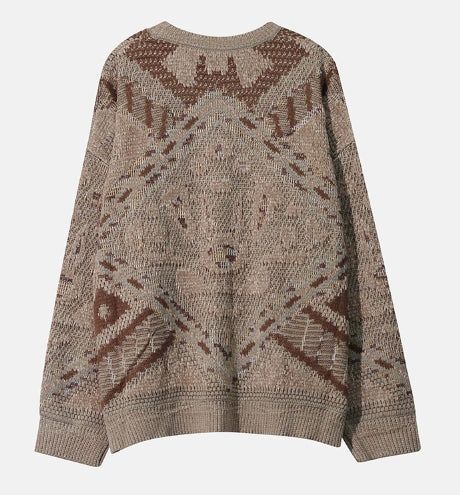 Lion Vintage Knit Long Sleeve T-shirt