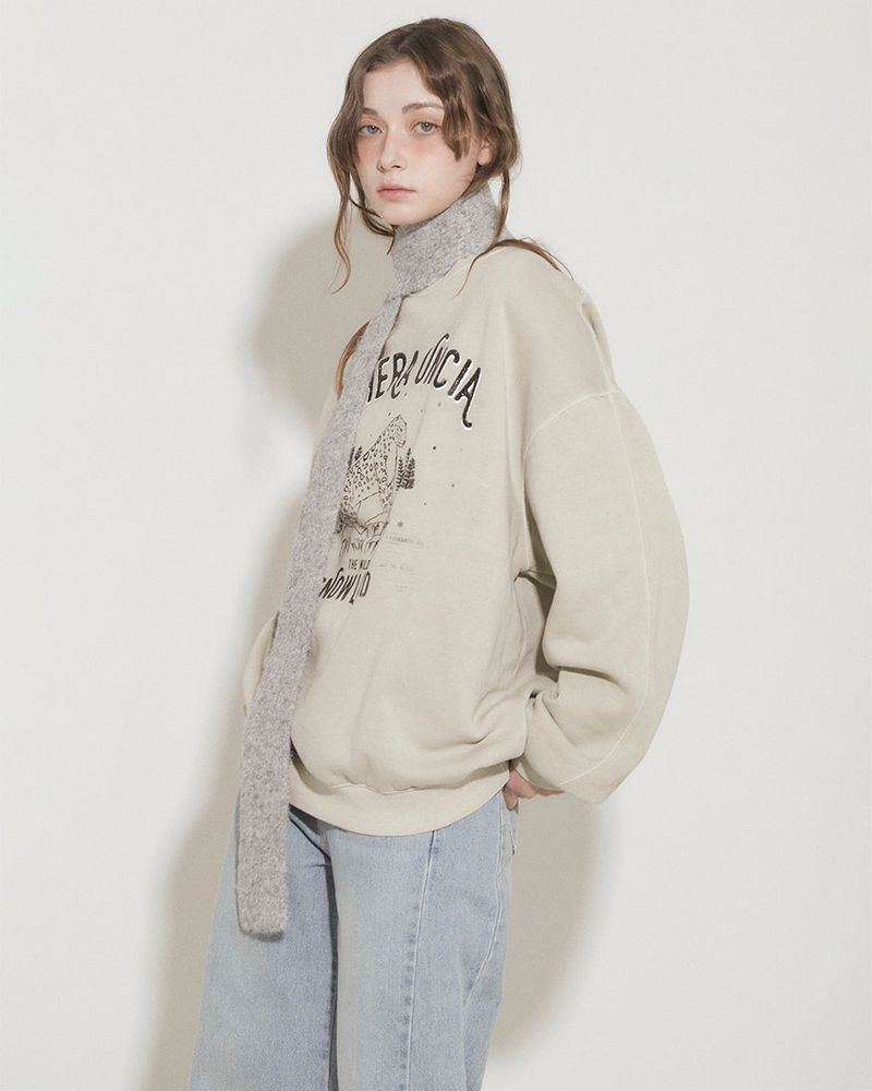 SLIM KNIT TIE MUFFLER [3colors]