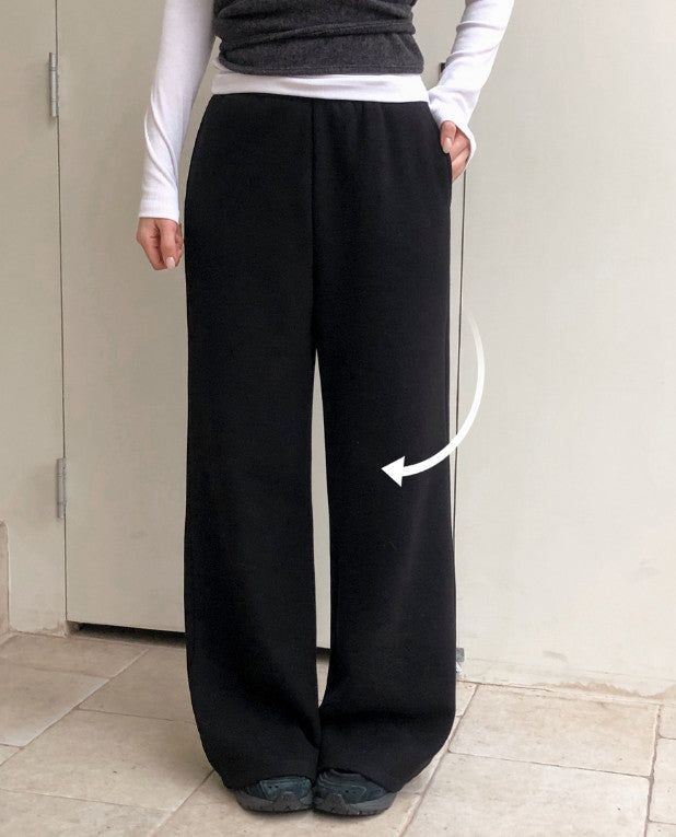 #Button Wrap Layered Skirt + Pants Set (2color)