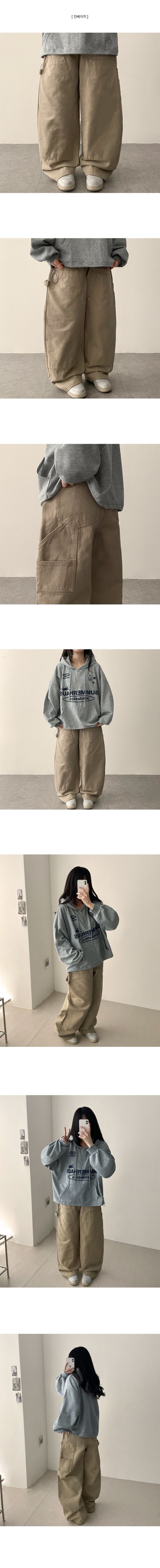 Ricoh Rivet Point Cargo Carpenter Cotton Pants