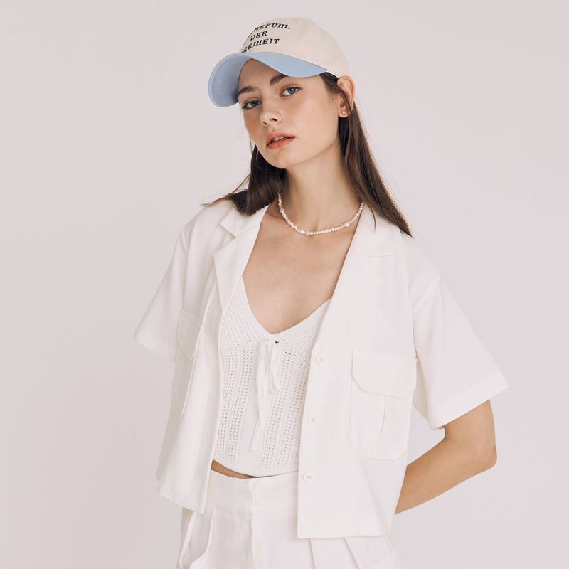 TWO-TONE BALL CAP (SKYBLUE)