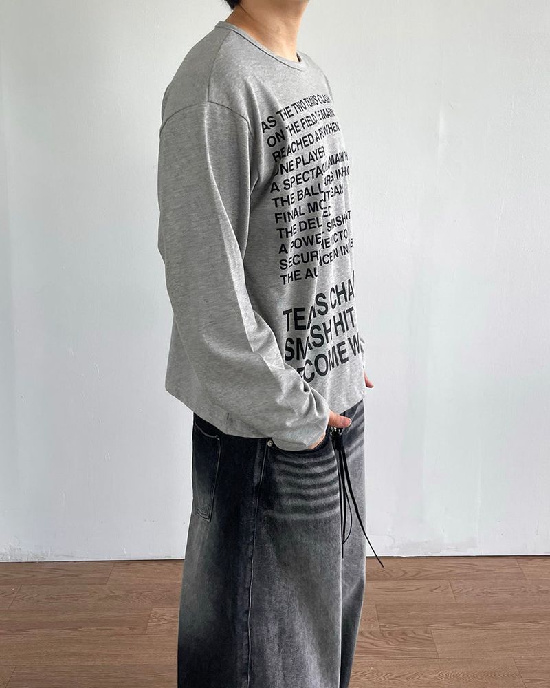 Hit Printing Long Sleeve