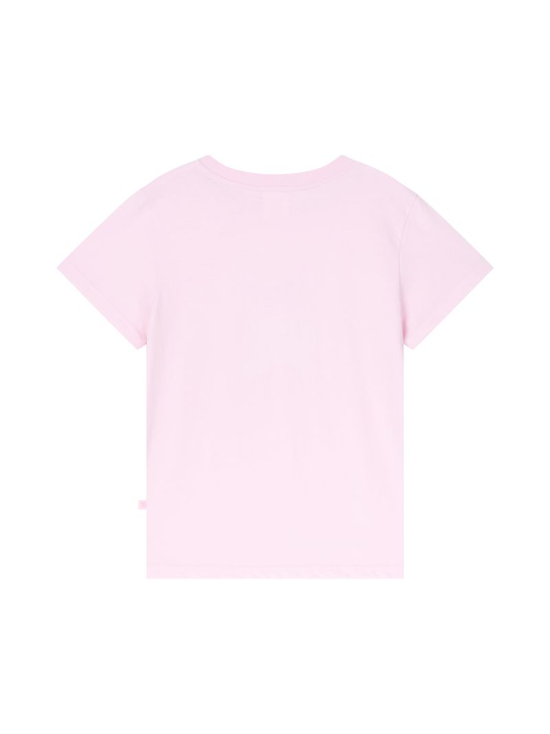 KIRI SKULL PATCH T-SHIRT (PINK)