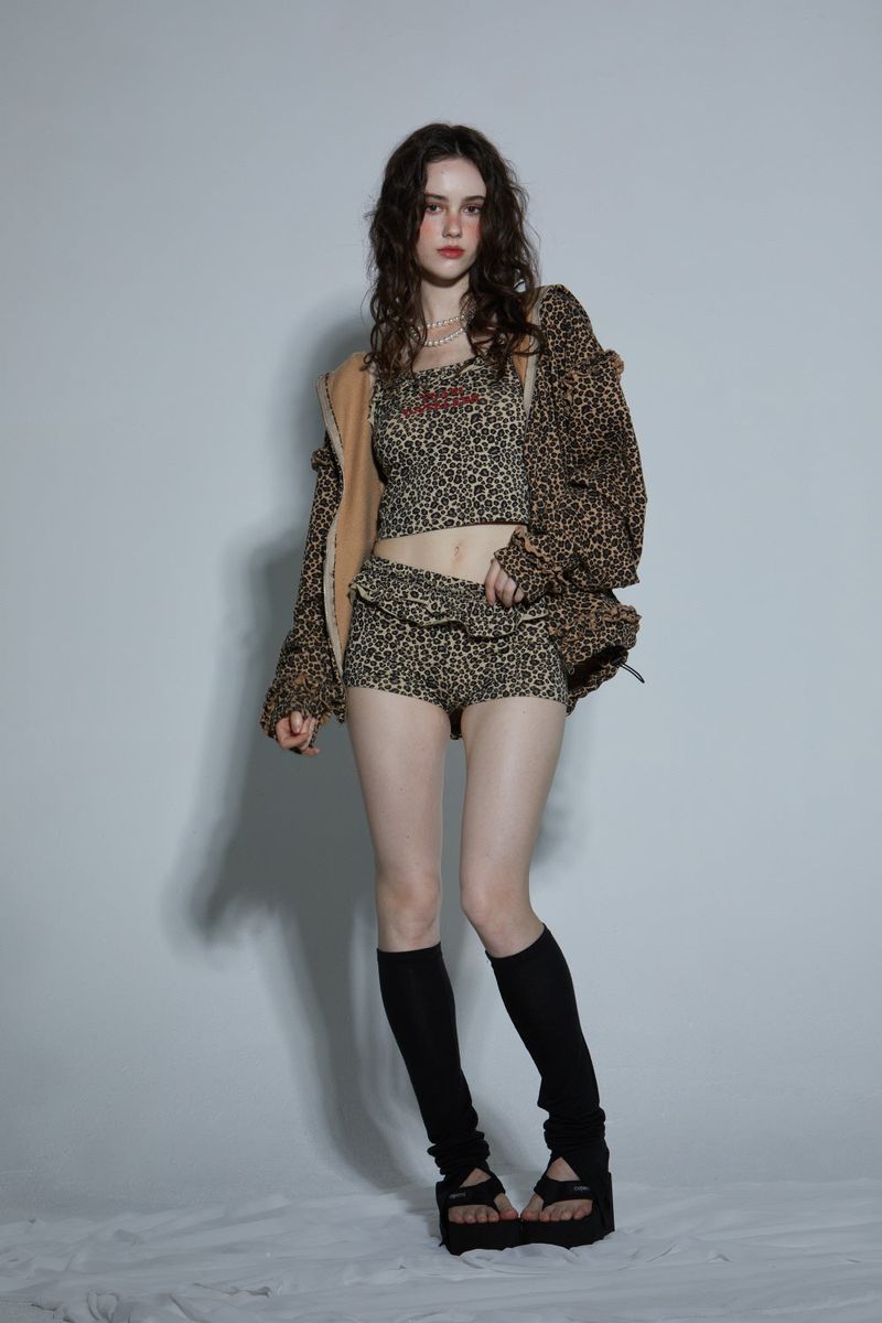 LEOPARD SHORTS