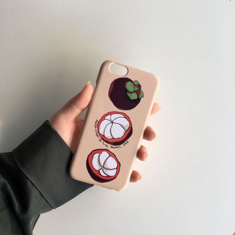BANASIL SHOP(バナシルショップ)の「Mango Steen (Galaxy) Glossy Hard Case(Smartphone Accessories)」