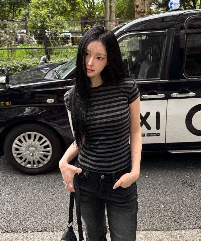 hatsukoshi（ハツコシ）の「26SS★ [MADE] Tokyo Slim Tee Stripe ver.（Tops）」