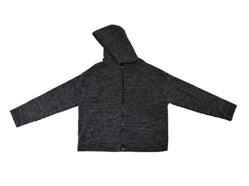 [UNISEX] BASIC OVERSIZED LOOSE BIG HOOD ZIP-UP - 2 COLOR