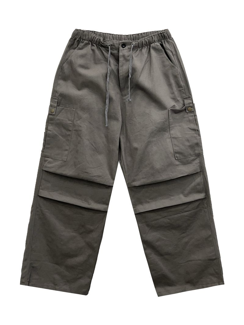 Patched Cotton American Carge Pants 2C