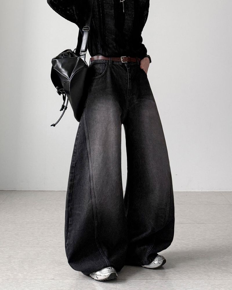 YOURNUS（ユアナス）の「Goliath Curve Wide Denim（Pants）」