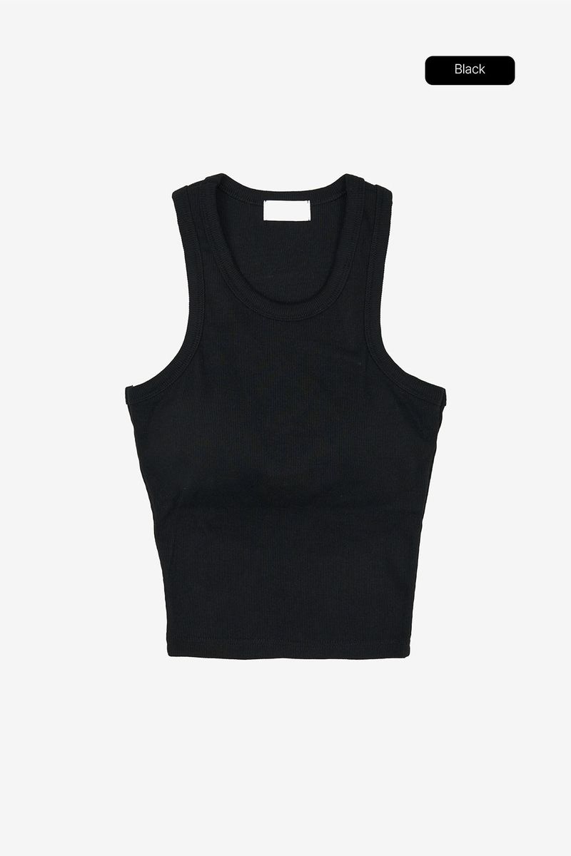 Rimma ribbed sleeveless top