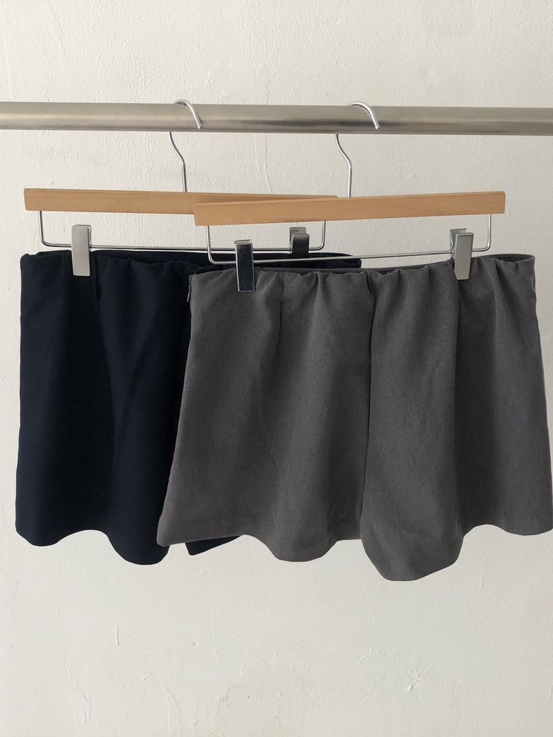 Slit Mini Skort