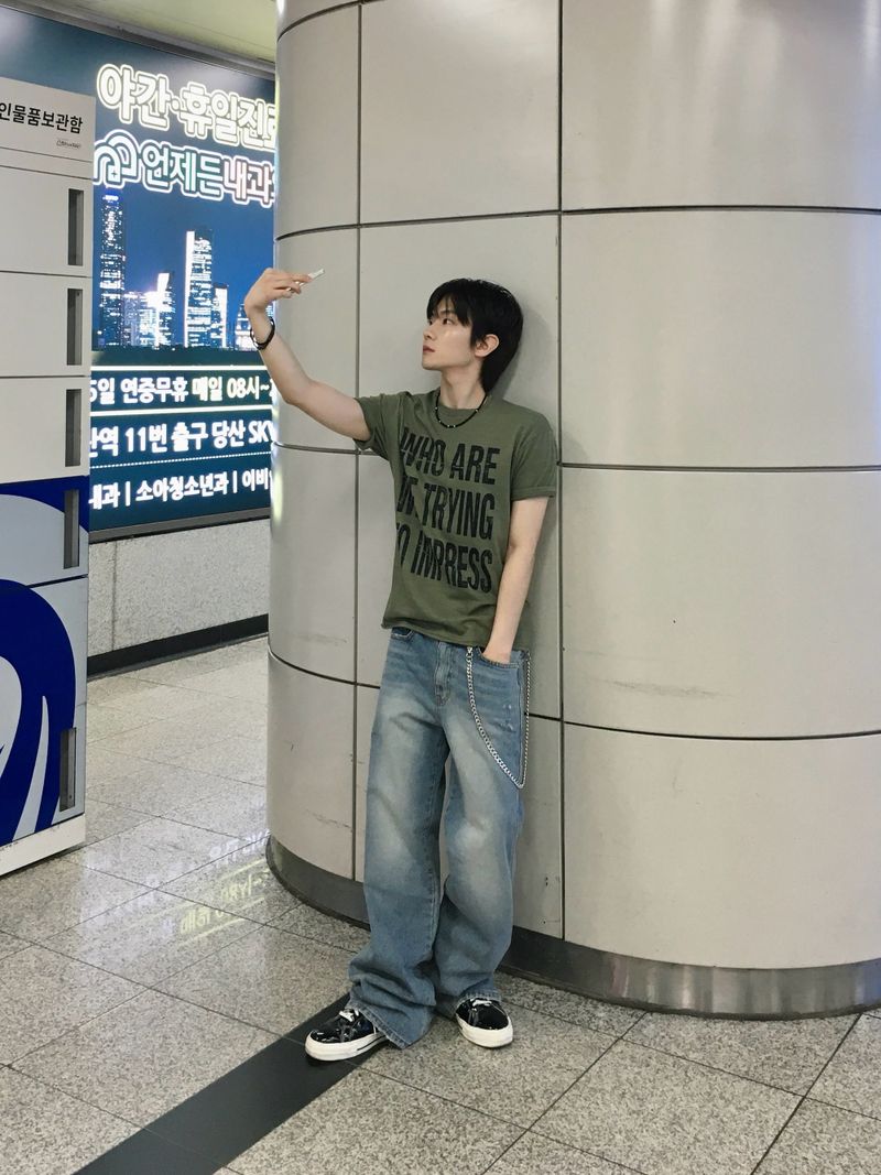IM Press Slub Short Sleeve T-shirt 4C