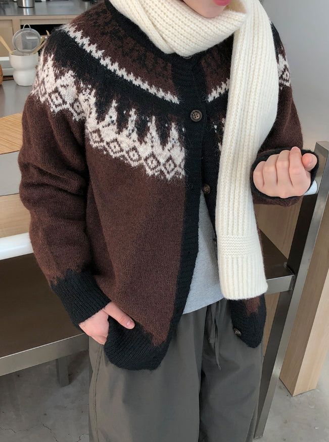 Ryukit Basic Wool Knit Muffler