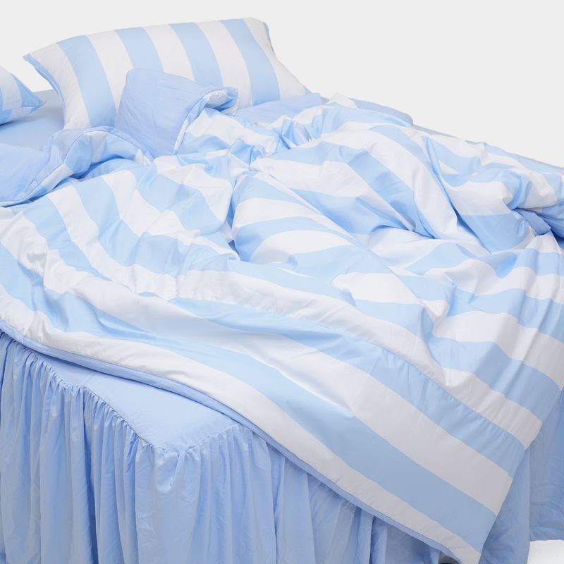 Dust-Free Bold Stripe Duvet Cover - SS size