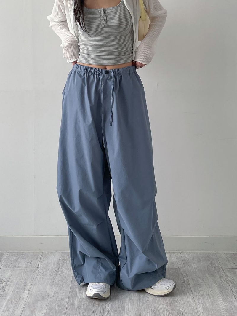 INCHANT ME（インチャントミー）の「[Unisex] Stopper Parachute Banding Wide Pants（Pants）」
