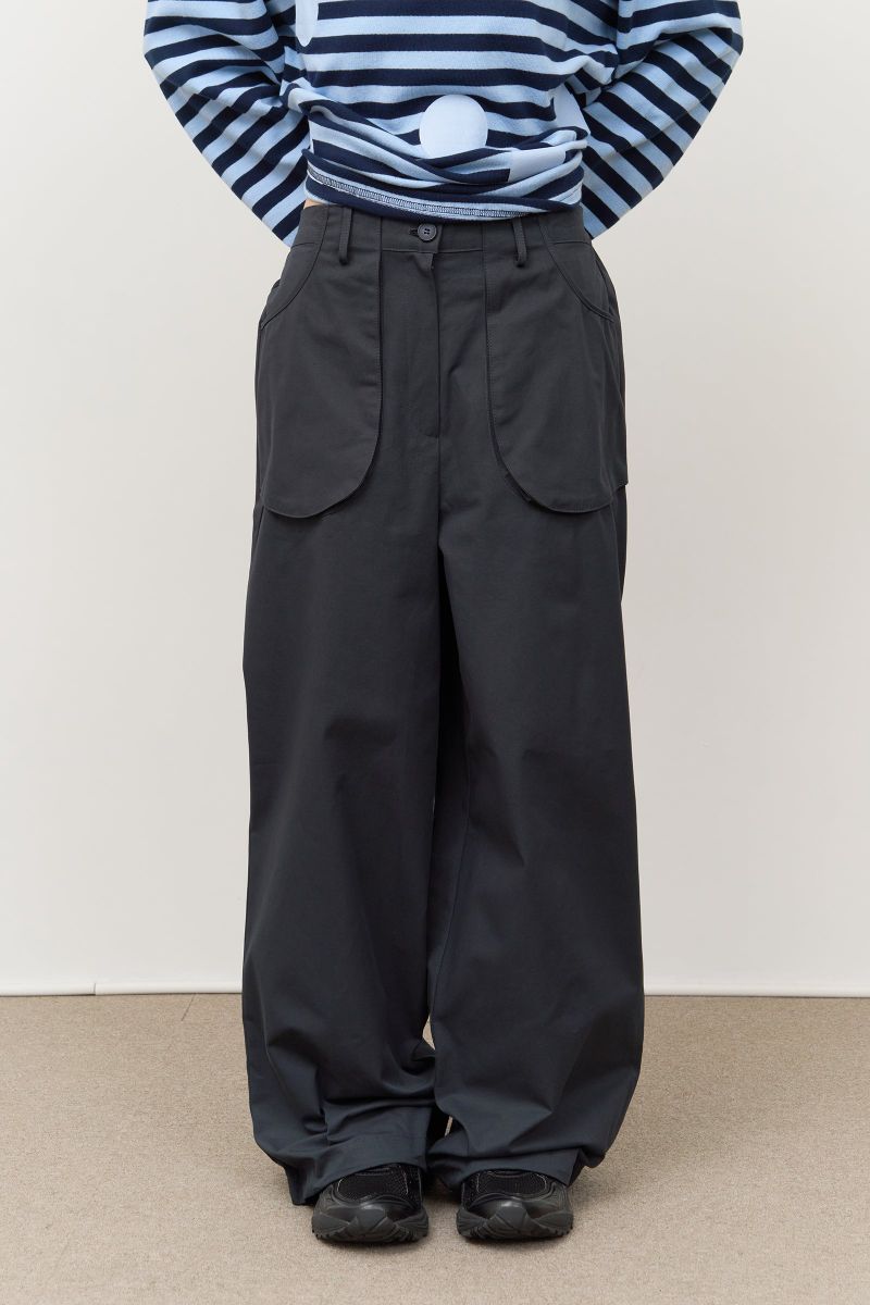 (W) Kros Curved Pocket Pants (3color)