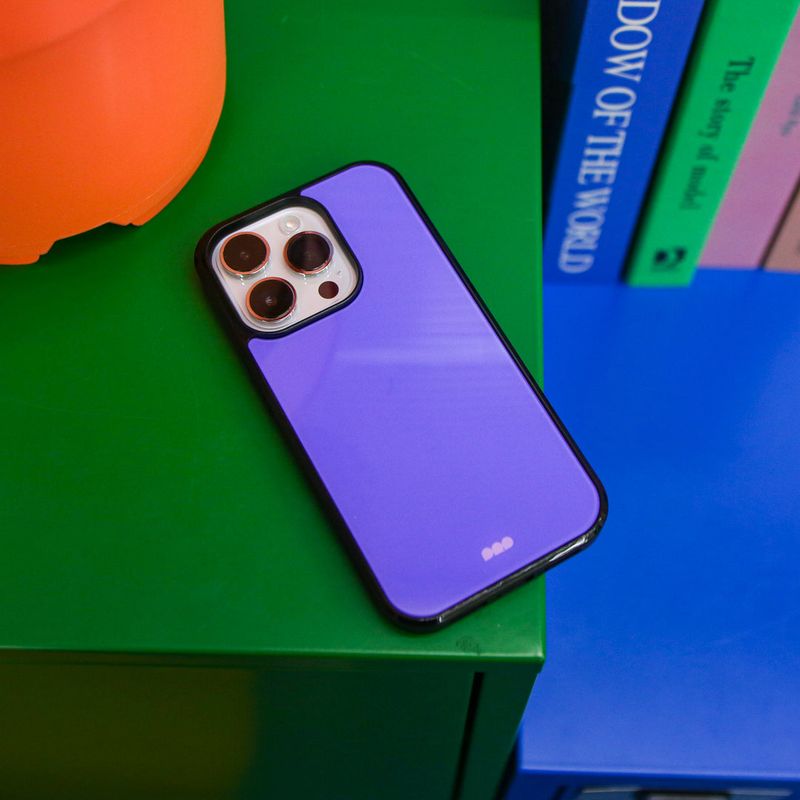 【MADE】 Simple glass bumper case (2 colors)