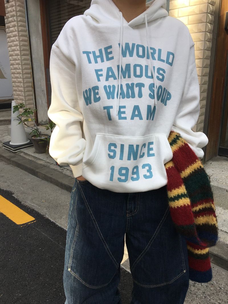 レタリングパーカー