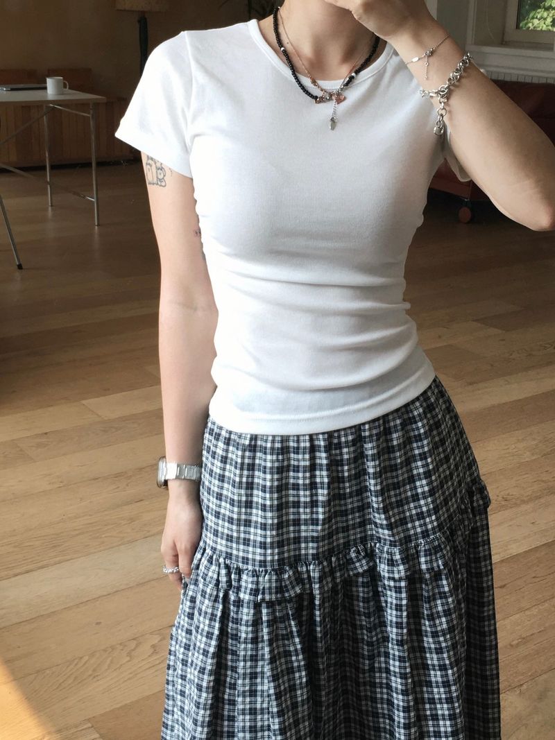 RITCORE（リットコア）の「Roen Modal Side Shirring Tee (6c)（Tops）」
