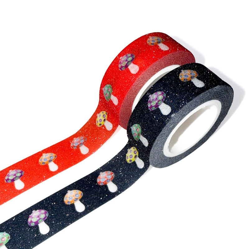 PIKIPICA（ピキピカ）の「mushroom masking tape(sparkling.ver)（Miscellaneous Goods/Stationery）」