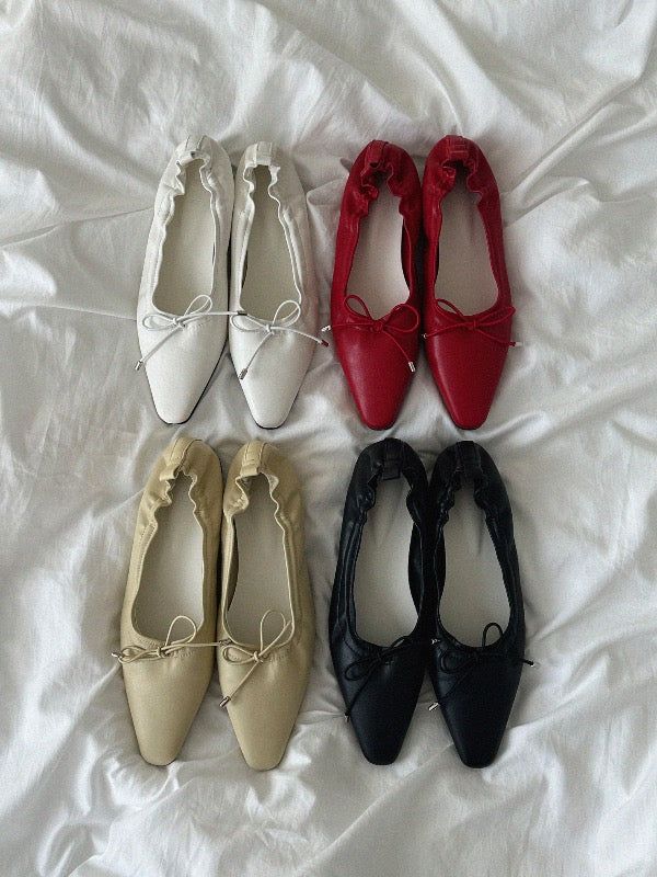 VIVIC（ビビク）の「ソフト バレエ リボン フラット シューズ (4COLORS!)（シューズ）」