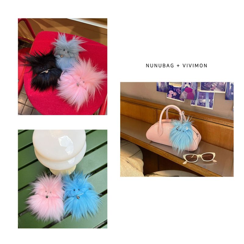 VIVICHO VIVIMON BLUE KEYRING