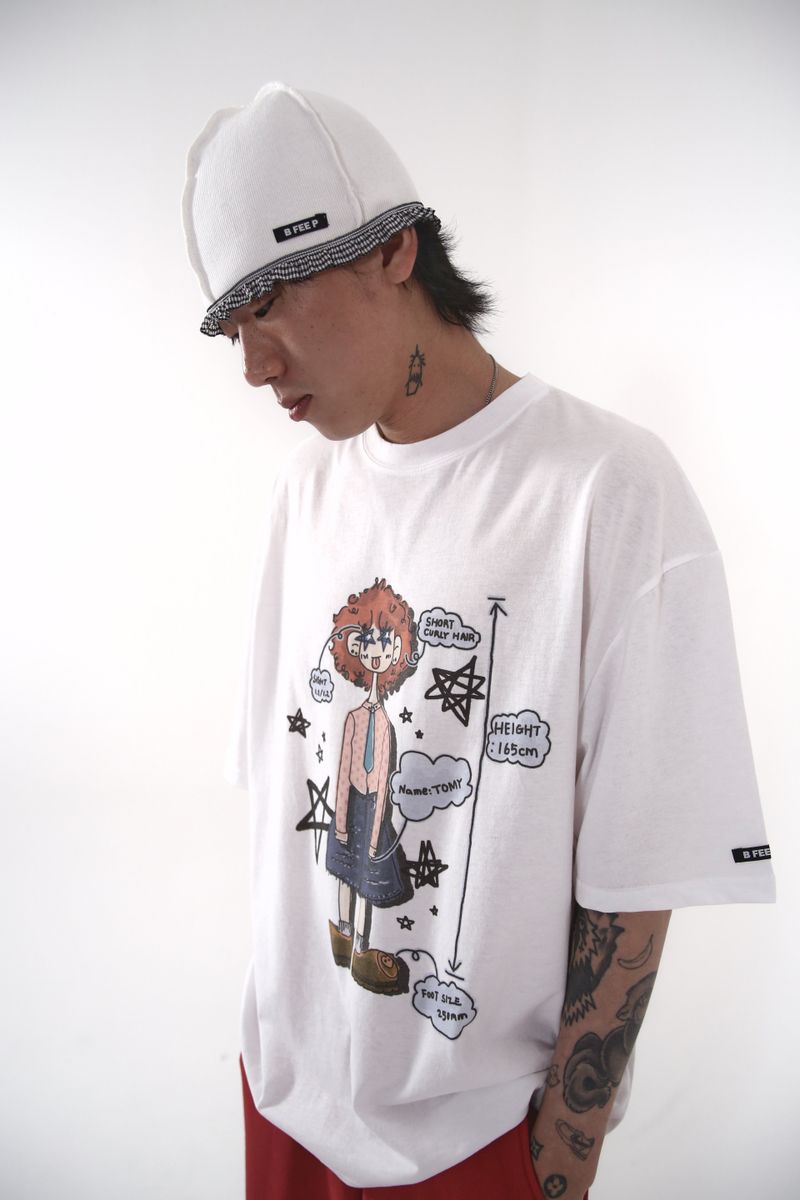 check lace beanie_white