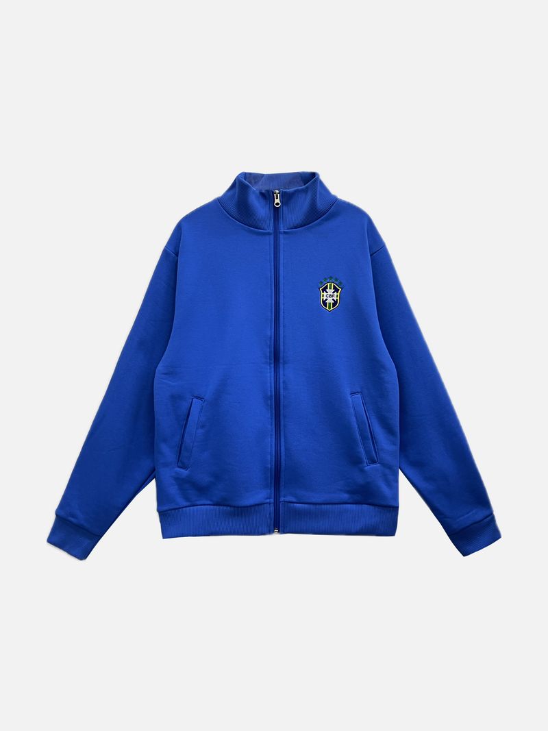Noir Brazil Track Line Zip-Up 3C
