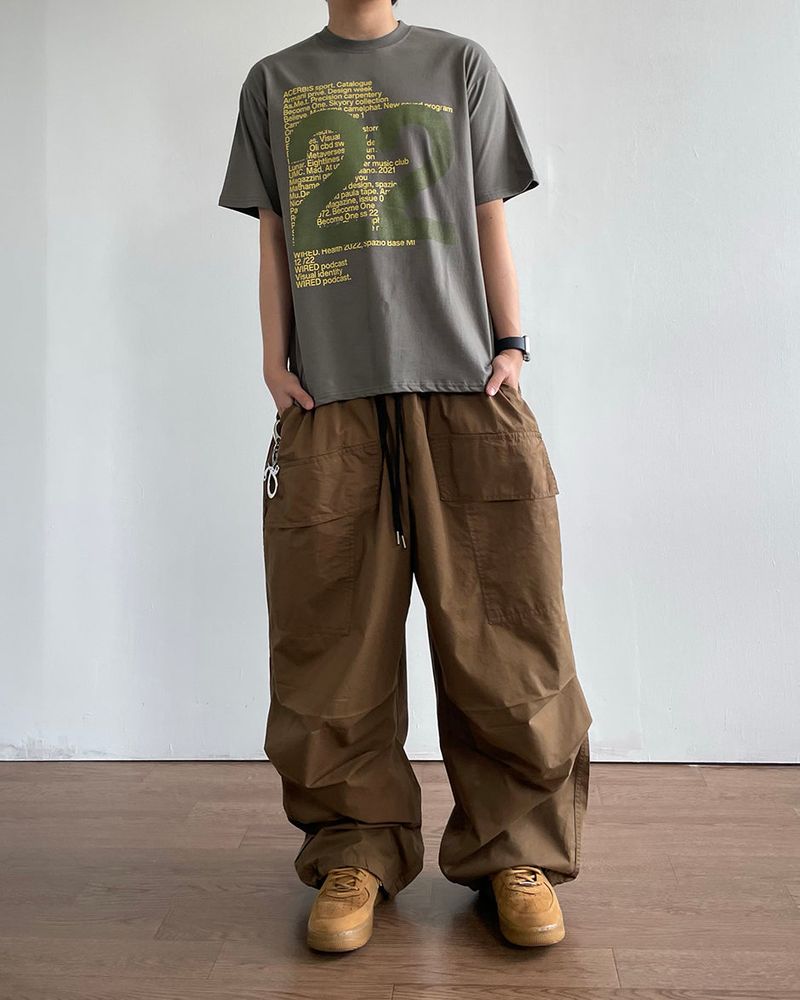 Deep Cargo Balloon Pants