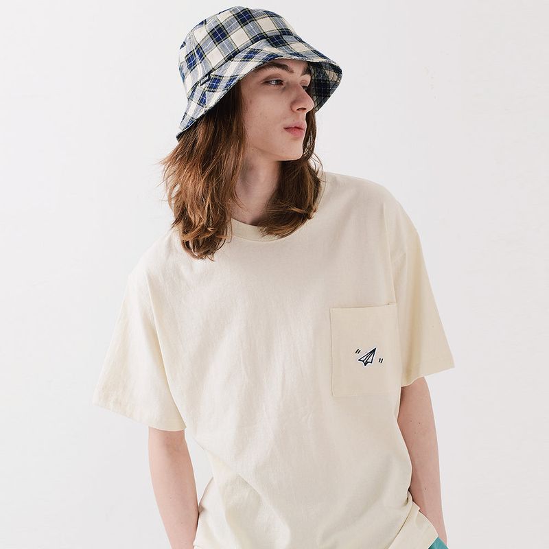 PIECEMAKER(ピースメーカー)の「PAPER ICON POCKET TSHIRTS (4COLORS)(Tops)」