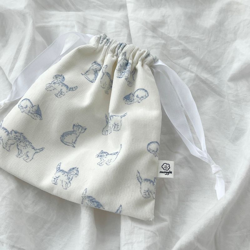 CAT STRING POUCH