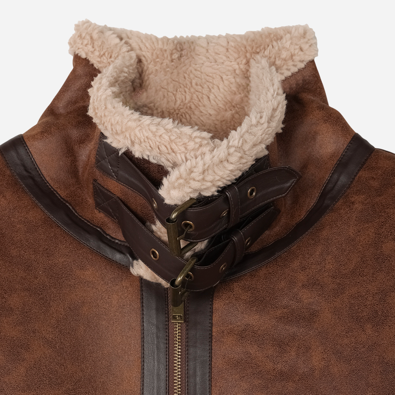 Dual Crop Leather Mustang