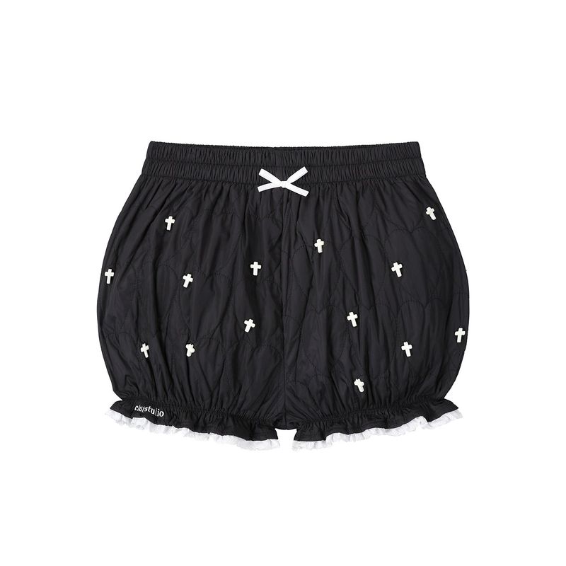 CLUT STUDIO（クラットスタジオ）の「レース パンプキン ショーツ - クロス（パンツ）」