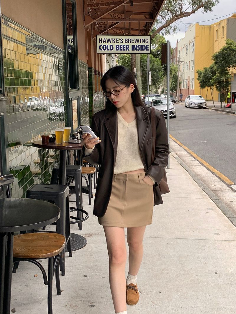 [MADE] LeToo Vintage Leather Jacket