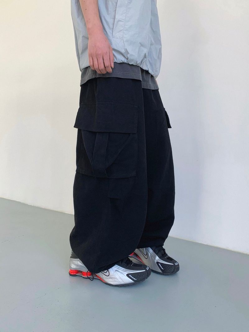 ファービットアンバランスカーゴバルーンパンツ 6C