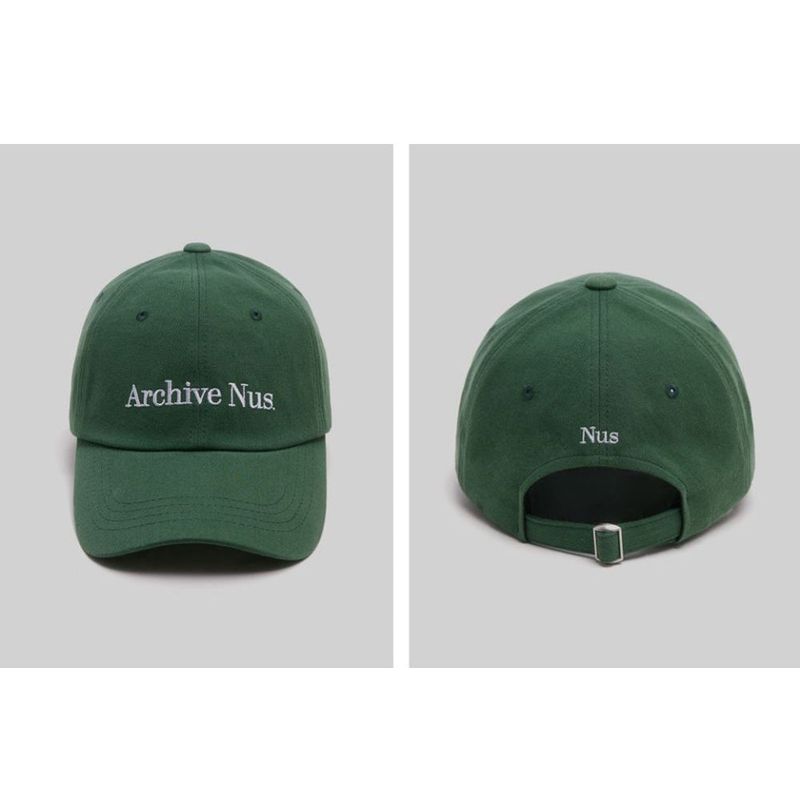 Nus. x Huke Archive ball cap (BROWN)