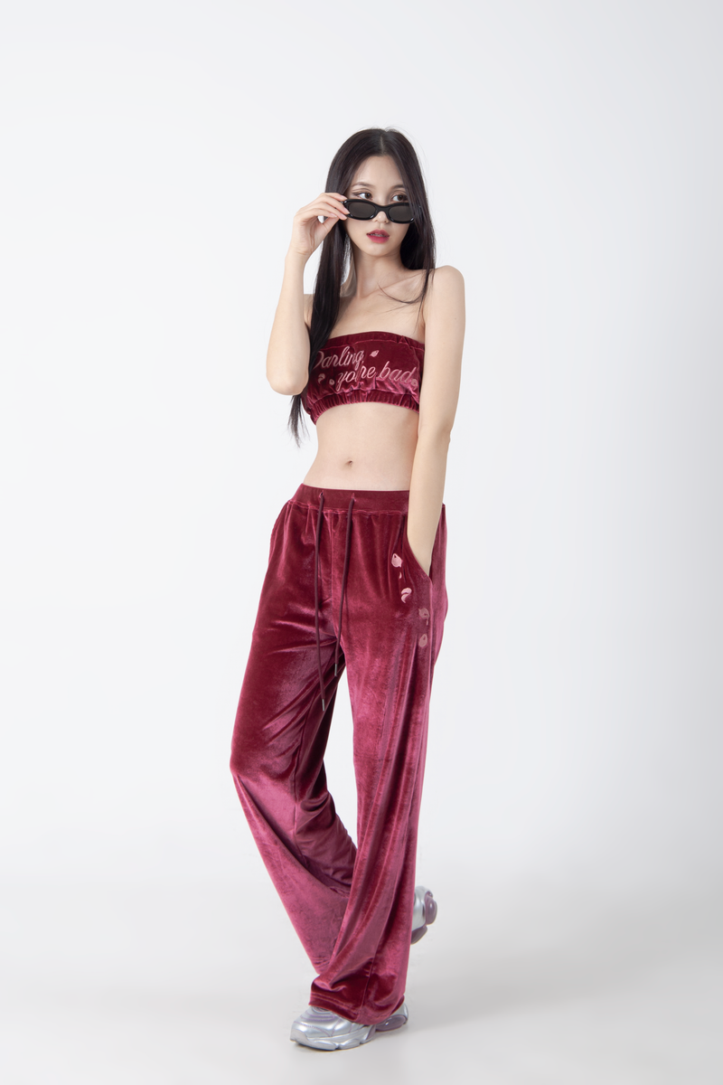  DARLING, YOUR SWEATPANTS ! #VELVET WINE
