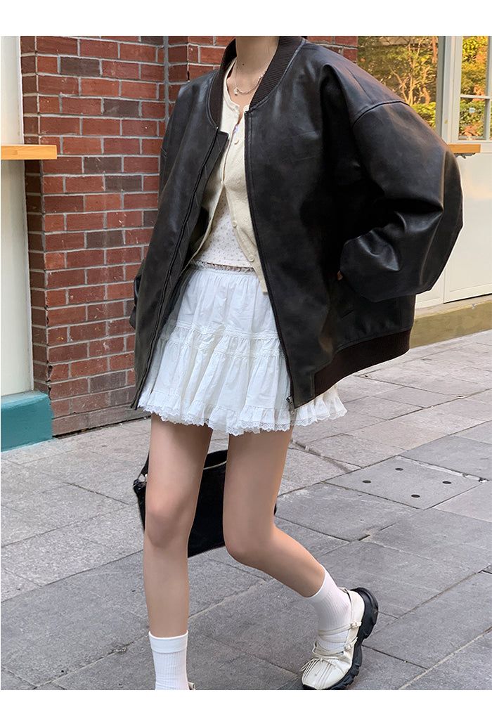 white cancan lovely skirt