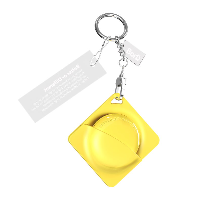 BorD Keychain Perfume Yellow Set - Citrus