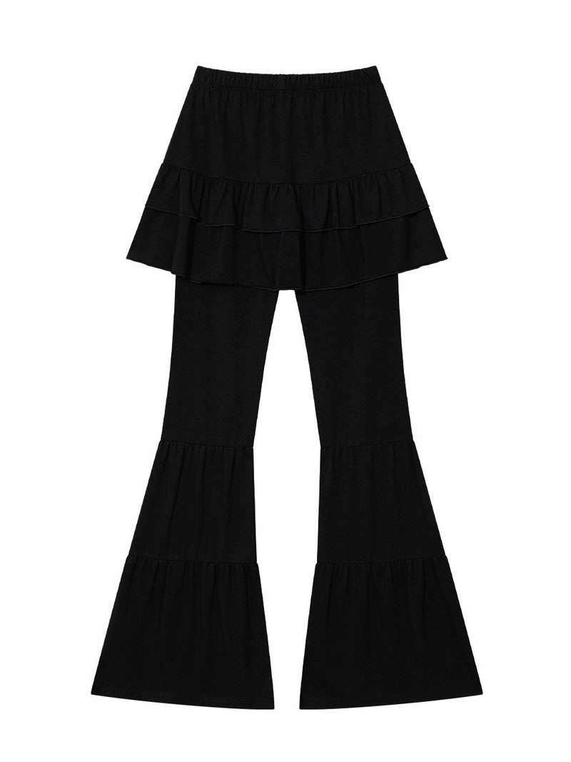 CANCAN SKIRT PANTS(BLACK)