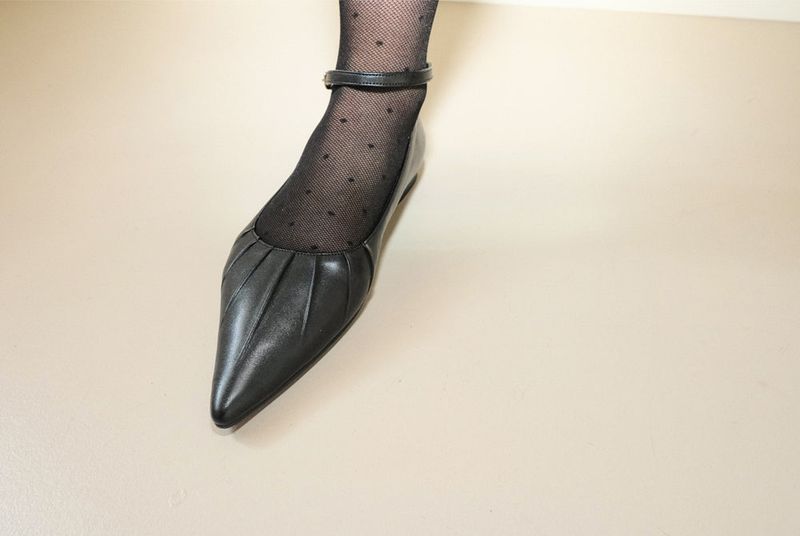 Low Shirring Stiletto