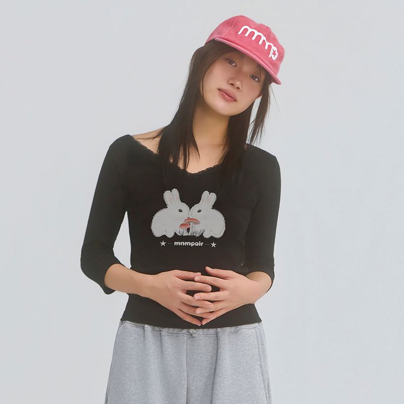 mnmp Star Logo Cap Washed Red