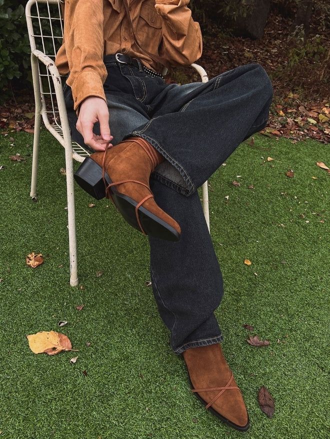 2PLAN（ツープラン）の「[Handmade] Rope suede boots（Shoes）」