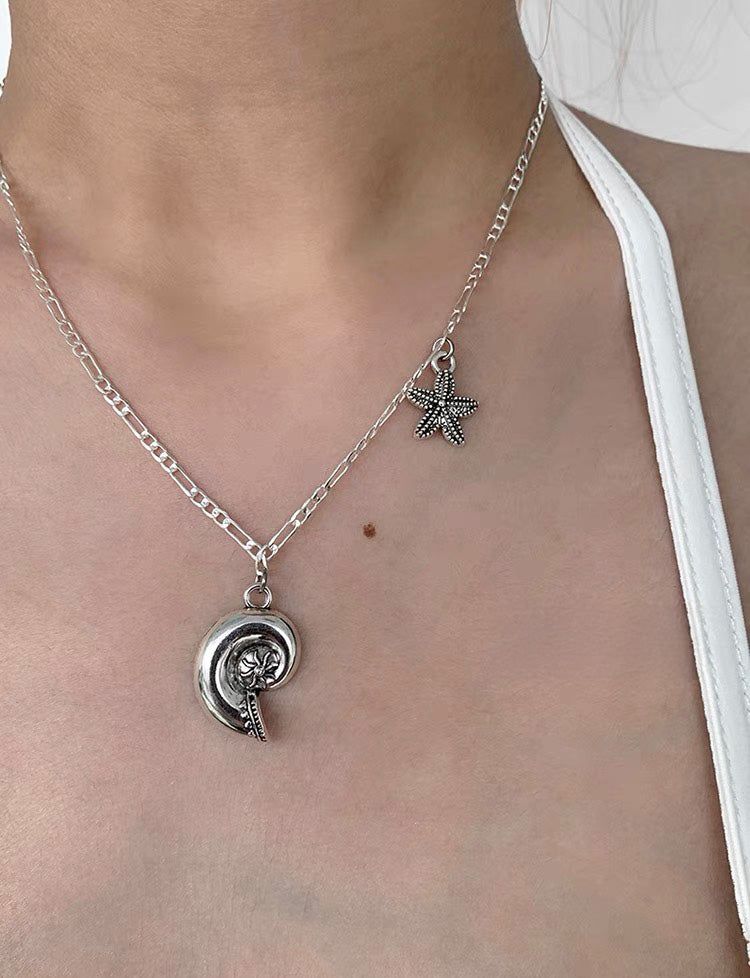 Summer sea symbol necklace