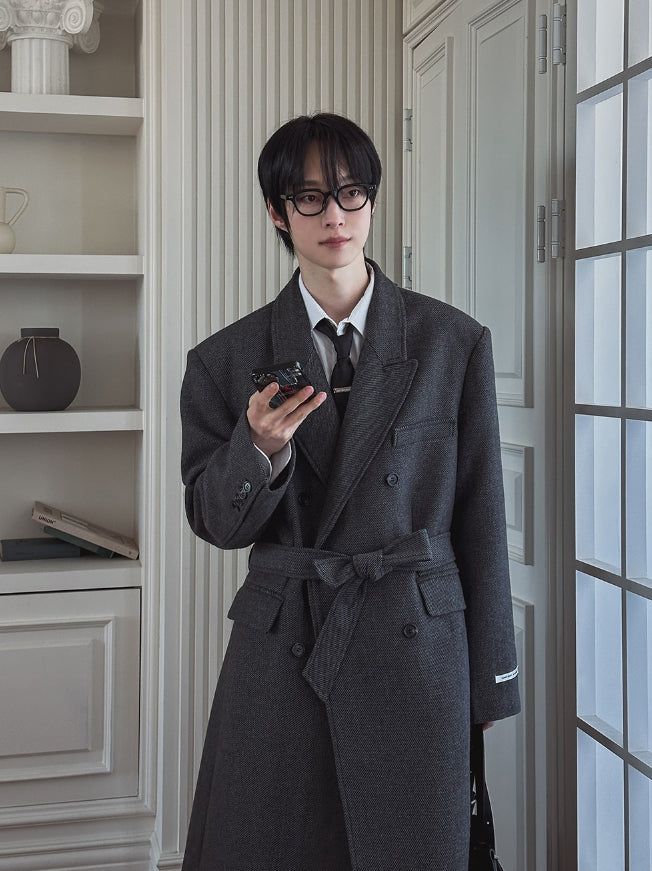 2PLAN（ツープラン）の「Roche Wool Robe Double Coat（Jackets/Outerwear）」